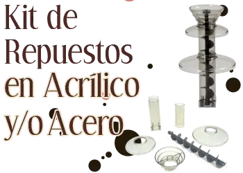 Kit de Repuestos en Acrílico y/o Acero